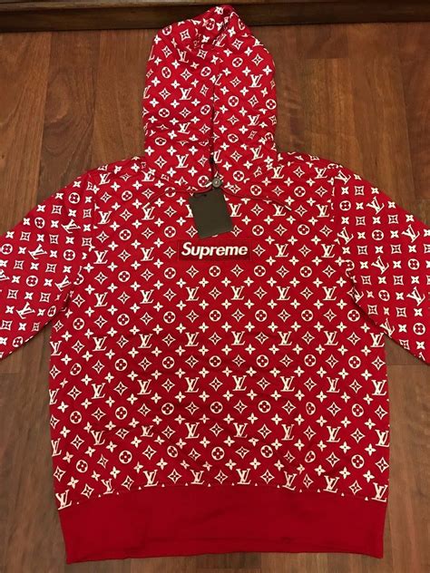 lv supreme hoodie stockx|authentic louis vuitton supreme hoodie.